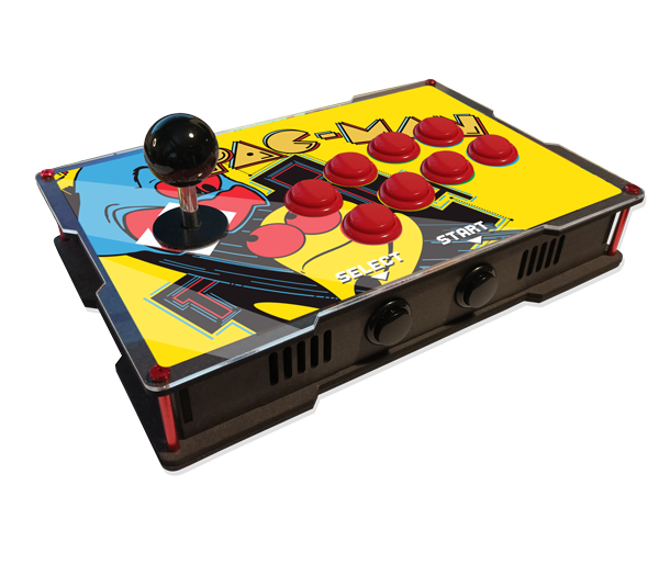 Pacman themed Arcade Stick Mini